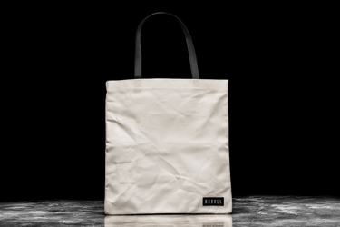 Sacs Nobull Waxed Canvas Tote Homme Blanche | FA2741895