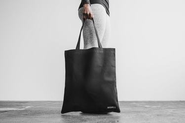 Sacs Nobull Waxed Canvas Tote Homme Noir | PQ6542739