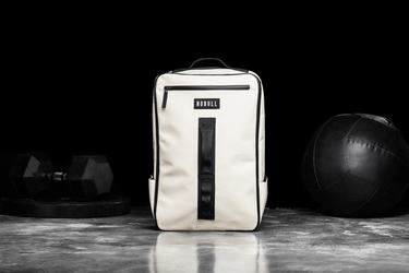 Sacs À Dos Nobull Waxed Canvas Femme Blanche | ZN2579108