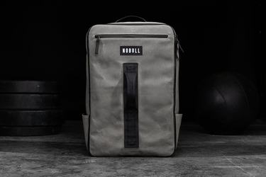 Sacs À Dos Nobull Waxed Canvas Femme Grise | VN6890125