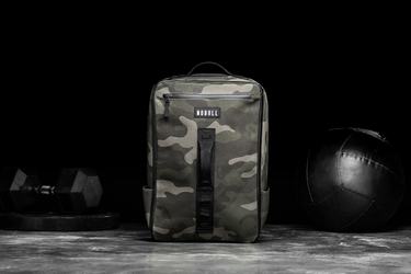 Sacs À Dos Nobull Waxed Canvas Femme Vert Camouflage | EF8924317