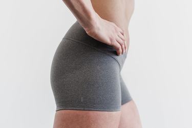 Shorts Nobull 2" Heather Femme Grise Clair | EU3214709