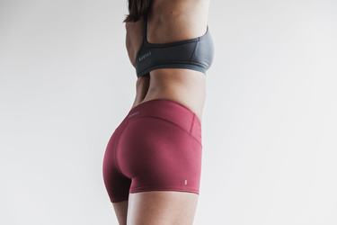 Shorts Nobull 2" Matte Femme Rouge Foncé | LV5860723