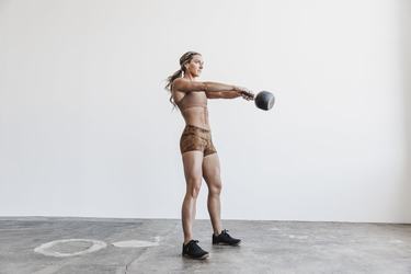 Shorts Nobull 2" Tie-Dye Femme Marron | MI7218504