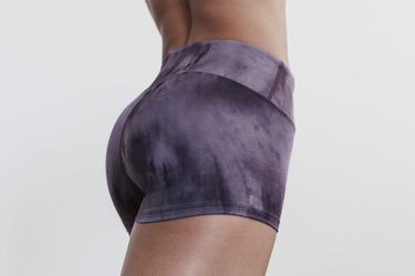 Shorts Nobull 2" Tie-Dye Femme Violette | QF8236790