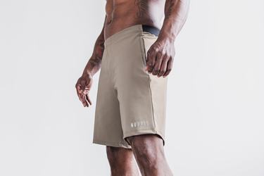 Shorts Nobull Lightweight 9" Homme Marron | BK1475302