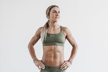 Soutien Gorge Sport Nobull Femme Vert | EO6314875