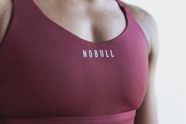Soutien Gorge Sport Nobull Pace Femme Bleu Marine | AG4936501