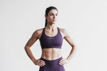 Soutien Gorge Sport Nobull Pace Femme Marron | RO9607832