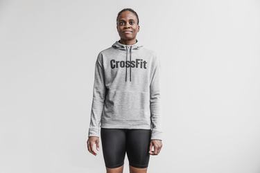 Sweat À Capuche Nobull Crossfit® Femme Grise | KO2869754