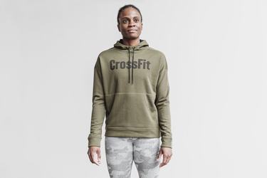 Sweat À Capuche Nobull Crossfit® Femme Vert | CO3627804