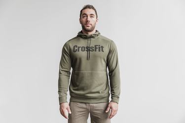 Sweat À Capuche Nobull Crossfit® Homme Vert | BF2561094