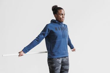 Sweat À Capuche Nobull Femme Bleu Marine | HD0925871