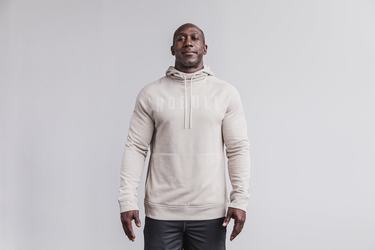 Sweat À Capuche Nobull Homme Beige | KN9835710