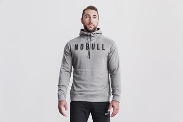 Sweat À Capuche Nobull Homme Grise | AO1395076