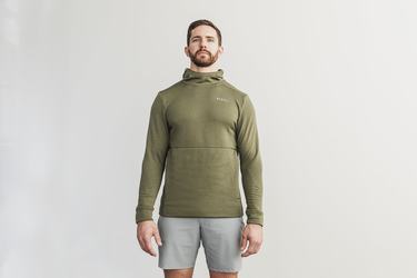 Sweat À Capuche Nobull Performance Homme Vert | EQ4367081