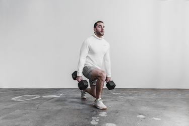 Sweat À Capuche Nobull Performance Homme Blanche | LV5903427