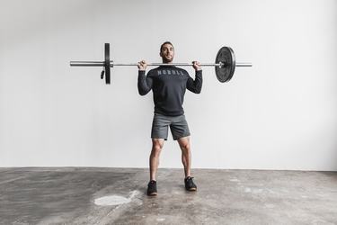 Sweatshirt Nobull Crew Homme Noir | FS4163527