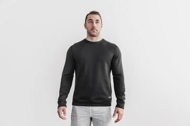 Sweatshirt Nobull Performance Crew Homme Noir | CV1289305