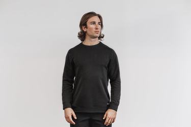 Sweatshirt Nobull Performance Crew Homme Grise Foncé | WM5724306