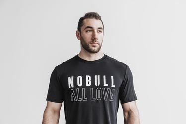 T-Shirt Nobull All Love Homme Noir | GW3128906