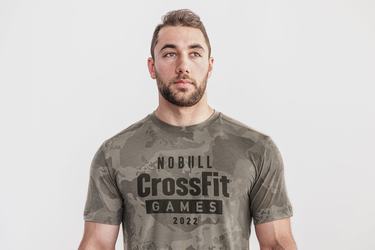 T-Shirt Nobull Crossfit Games® 2022 Homme Camouflage | LM0416253