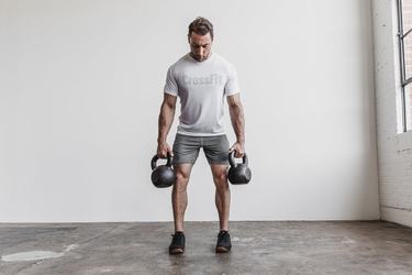T-Shirt Nobull Crossfit® Homme Blanche | CQ2307894