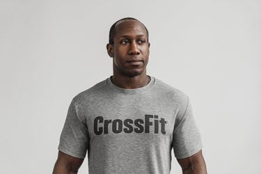 T-Shirt Nobull Crossfit® Homme Grise | KX7630495