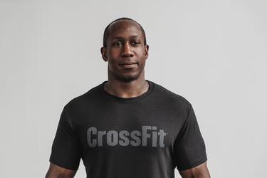 T-Shirt Nobull Crossfit® Homme Noir | ND4632751