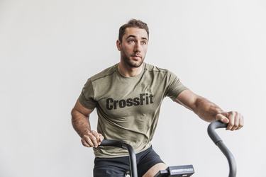 T-Shirt Nobull Crossfit® Homme Vert | MF7981502