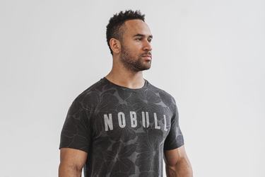 T-Shirt Nobull Homme Grise | DS9082471