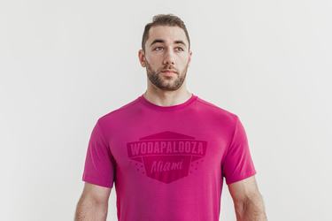 T-Shirt Nobull Wodapalooza Homme Rose | GJ5371048