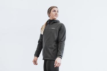 Veste Nobull Softshell Femme Grise Foncé | WN8903671